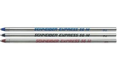 SCHNEIDER - Lot de 20 - recharge stylo à bille Express 56, M, rouge