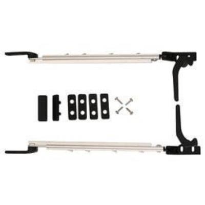 Brunner 208 000-1 lot de 2 compas automatiques de fenêtre avec verrou sous blister 230 mm