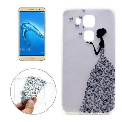 Huawei nova Plus Coque Protection TPU Transparent papillon