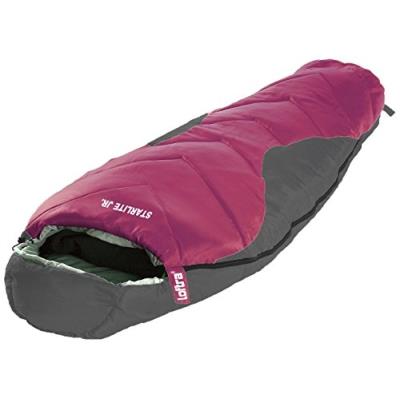 Loftra starlite sac de couchage junior, rose gris, 170 x 70 x 50 cm (4635-9