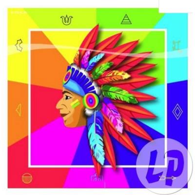 indien lot de 20 serviettes en papier