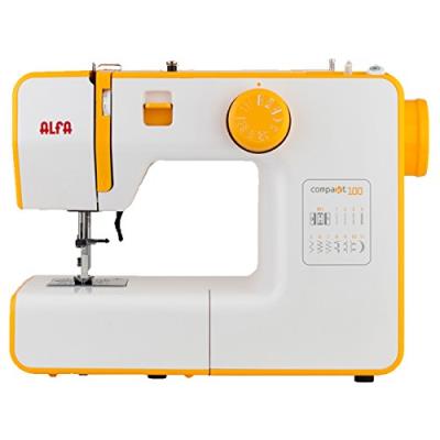 Alfa Compakt100 - Machine à coudre - couleur orange