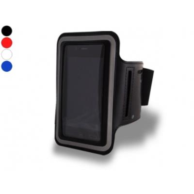 Pochette tactile tour de bras pour iPhone ou iPod bleu accessoire smartphone tablette