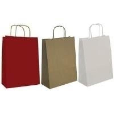 Agipa paquet de 50 sacs cadeau, (l)180 mm x (h)210 mm, rouge 102068