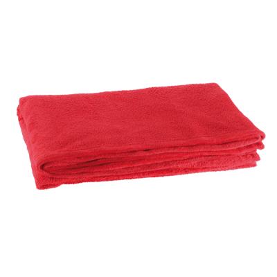 Couverture en microfibres 300 g/m² - 220 x 240 cm - Rouge