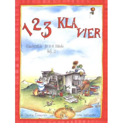 Méthodes et pédagogie EDITION BREITKOPF EHRENPREIS/WOHLWENDER - 1 2 3 KLA-VIER HEFT 2 - PIANO Piano