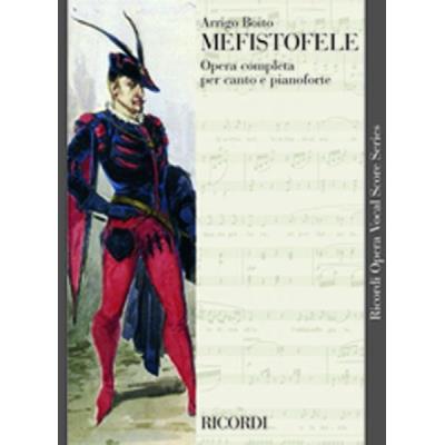 Partitions classique RICORDI BOITO A. - MEFISTOFELE - CHANT ET PIANO Voix solo, piano