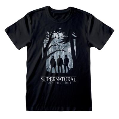 SUPERNATURAL - T-Shirt - Silhouette (XXL)