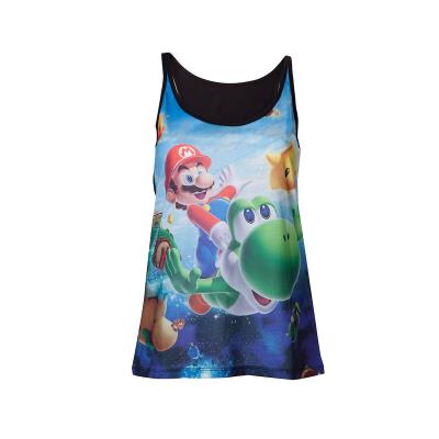 Nintendo - Débardeur fille Super Mario Galaxy 2 (L)