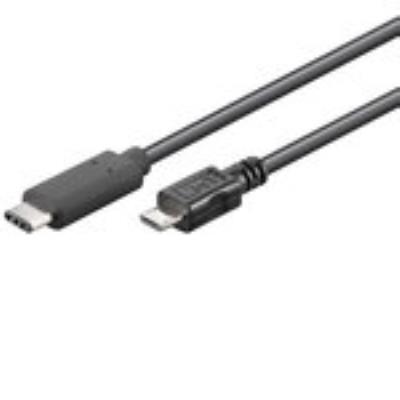 Câble usb 3.1 type c vers micro usb 2.0 type b (mâle mâle) 0.6 m generique 67992