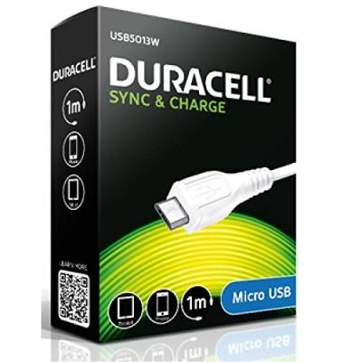 Duracell 1m usb - microusb (usb5013w)
