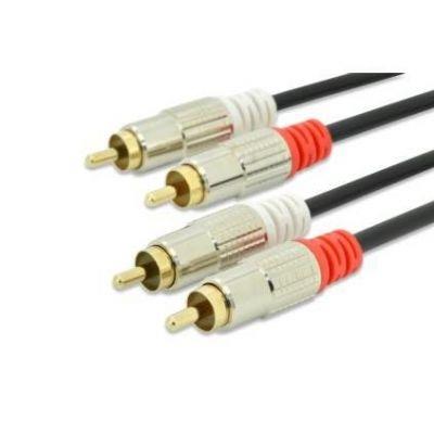 Ednet 1.5m rca x 2 m m (84590)