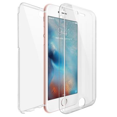 Coque iPhone 6/6s (4.7) - Caseink Coque Apple iPhone 6/6s (4.7) [Protection intégral Avant Arrière TPU Gel - Defense 360°] transparente
