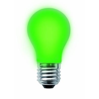 LED GLÜHLAMPE GRÜN 3,2W 80LEDS E27 LM80 DIMMBAR
