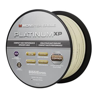 Monster MC PLAT XPNWMS-100 WW Câble pour Enceinte/Ampli Blanc