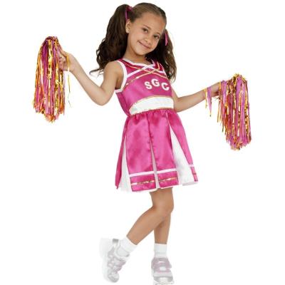 Déguisement pom-pom girl fille 4 à 6 ans