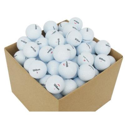 Second chance val-100-box-wil wilson premium grade a balles de golf de lac 100 unités blanc