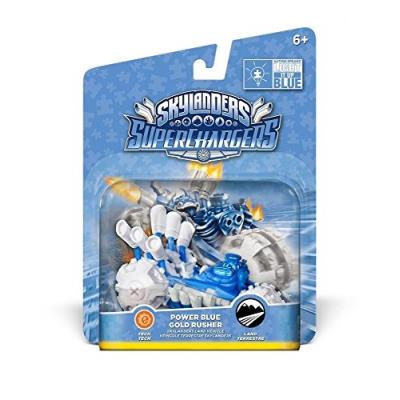 Skylanders superchargers - vehicle pack power blue gold rusher