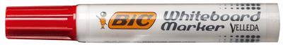 Bic - Marqueur Tableau Velleda 1791 Pointe Biseautee Rouge