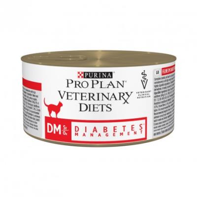 Pro plan veterinary diets - chat - dm st/ox diabetes management - 24 boîtes
