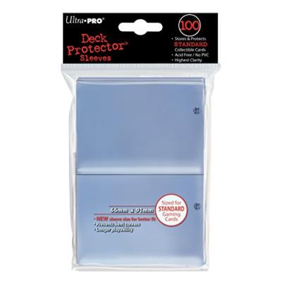 Ultra Pro - 330485 - Jeu De Cartes - Housse De Protection - Clear