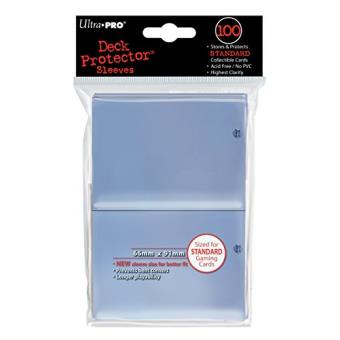 Ultra Pro - Housses De Protection Pour Cartes à Jouer - Blanc Uni - Lot De 100 Pièces