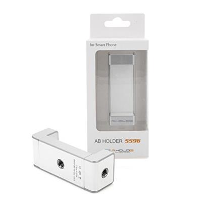 AHOLDB - AB Holder 5596 - Support Trépied pour Smartphone - Universel - Blanc