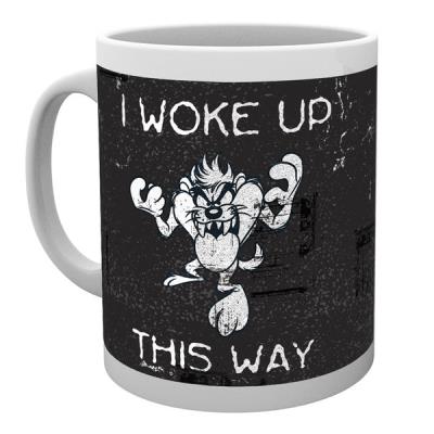 Tasse de ceramique Looney Tunes Taz Woke Up