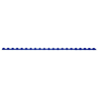 Pack de 100 peignes de reliure format A4 - 6 mm - Bleu