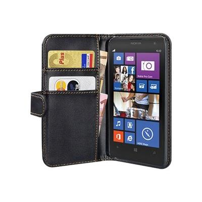 PEDEA Book Style - Beschermende bedekking voor mobiele telefoon - plastic - zwart - voor Nokia Lumia 1020