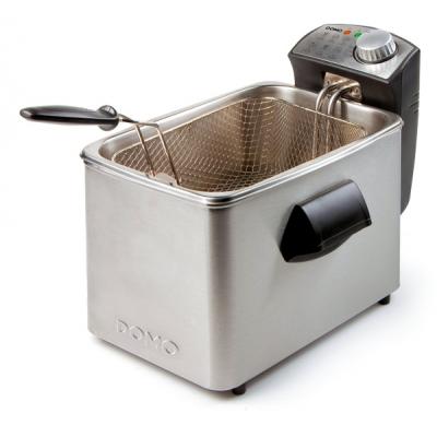 Friteuse en inox - Zone froide - Capacité 3 Litres - 2200W