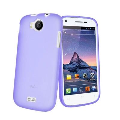 Coque Gel Wiko Cink Peax Violette