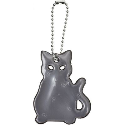 Moses porte-clé chat Glimmis 15 cm gris