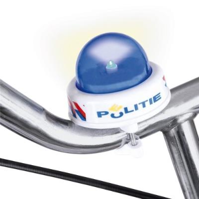 Johntoy sirène pour vélo avec lumière « police » accessoires vélo, multicolore