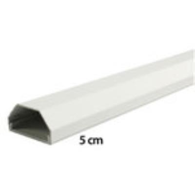 Goulotte cache-câbles (110 x 5 cm) (coloris blanc) generique 90728