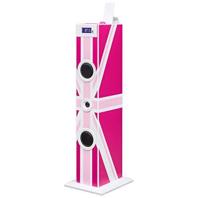 BigBen Interactive TW5 Tour Multimédia Motif Union Jack Rose