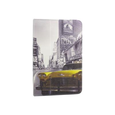 E-Vitta Stand 2P Printed NY Taxi flip cover voor tablet