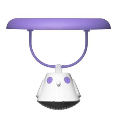 Qdo 567394 birdie couvercle-infuseur à thé plastique/acier inox violet