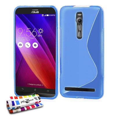 Coque Souple Ultra-Slim Le S Premium Bleu pour ASUS ZENFONE 2 (5.5)