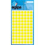 AGIPA 462 PASTILLES ADH DIAM 8MM JAUNE 1