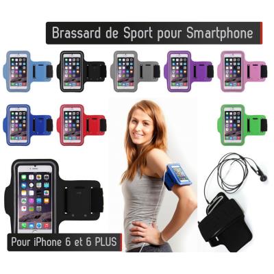 Brassard Sport Iphone 6 (NOIR)