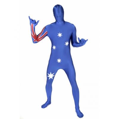 Costume drapeau de l'Australie Morphsuit - M