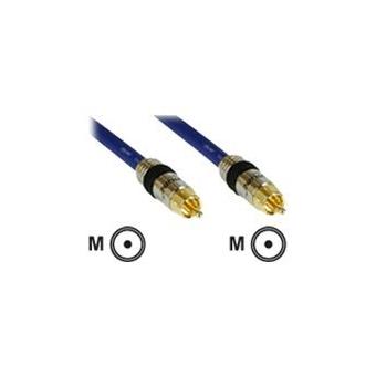 câble audio numérique coaxial RCA 15 mètres - Electro Family