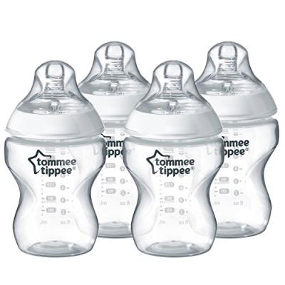 Closer to nature 260ml sans bpa bouteille x4