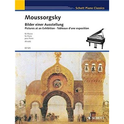 Moussorgsky Modeste - Tableaux d'une exposition - Piano