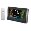 Station Météo grand écran LCD coloré La Crosse Technology WS6836 Noir
