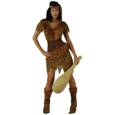 ATOSA - Déguisement Femme des Cavernes M/L - Déguisements et fêtes