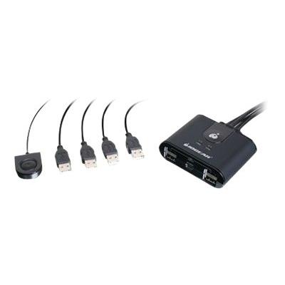 IOGEAR 4x4 USB 2.0 Peripheral Sharing Switch GUS404 - gedeelde switch voor USB-randapparatuur