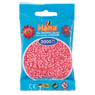 2 000 perles mini (petites perles Ø2,5 mm)- rose