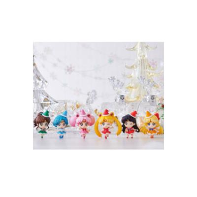 Megahouse - Sailor Moon Petit Chara pack 6 trading figures X-Mas Special 6 cm